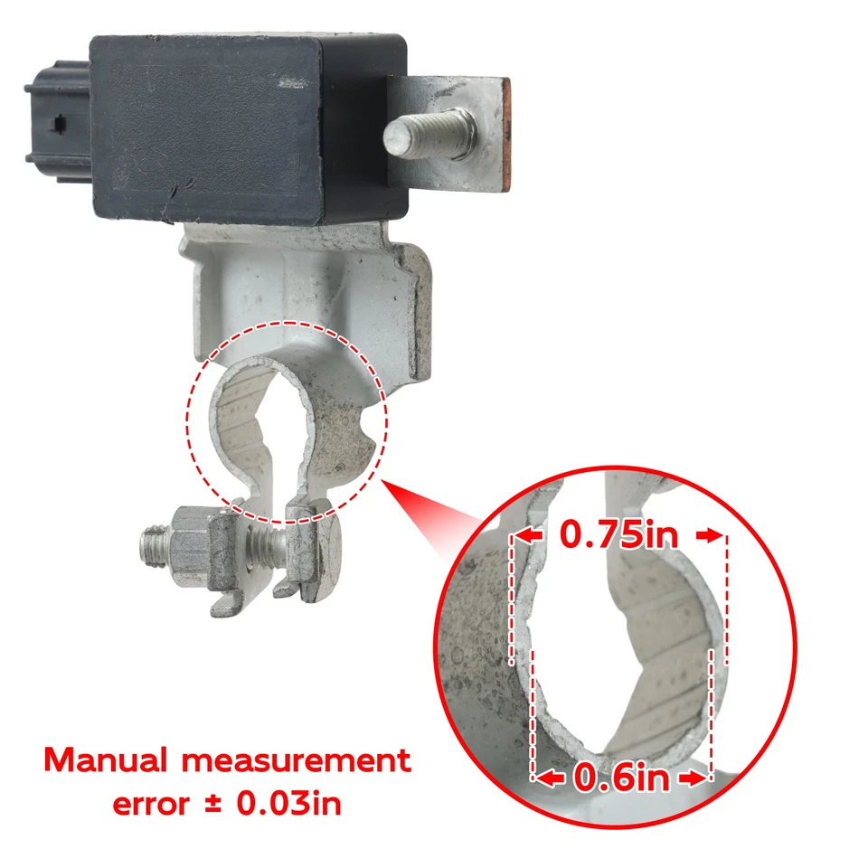 Sensor de corriente de batería OEM 38920-T5A-A01 para Honda HR-V 2016-2022 1,8 L ajuste 1,5 L Foto 2 de 4