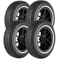 Qty 4 22575r15 Omni Classic 787 102s Sl White Wall Tires