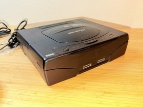 Sega Saturn Complete MK-80000 Console With Cables & 3D Controller &ldquo;TESTED WORKS&rdquo;