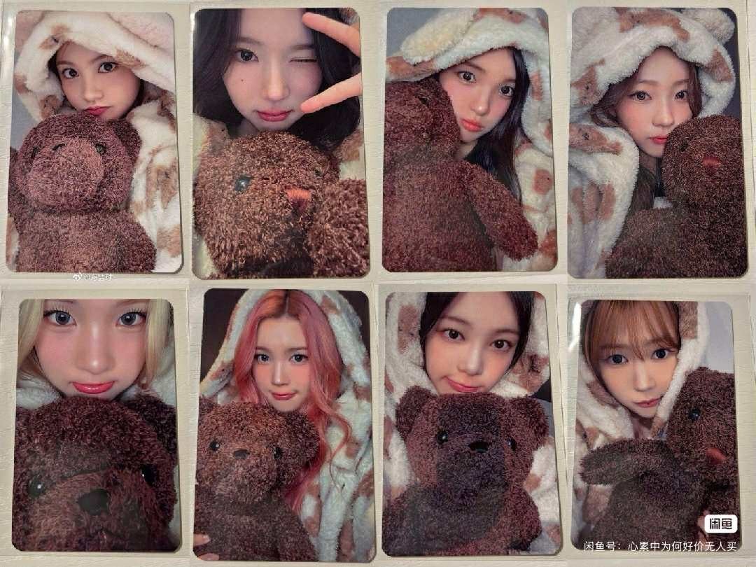 Hearts2Hearts H2H x STYLE INTERASIA teddy ld PHOTOCARD OFFICIAL