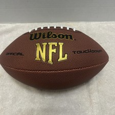 Official Wilson NFL Full Size Bronze Series Autograph or Play Football WTF1695