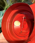 Vintage Apex Rectangular Red Metal 4 Window RR Style Lantern Decor Hong Kong — photo 6