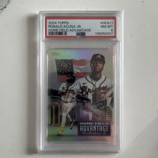 2024 Topps Series 2 Home Field Advantage Ronald Acuña Jr. #HFA-11 PSA 8