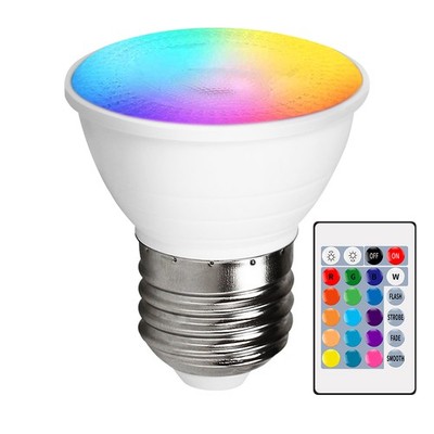 RGB E14 E26/E27 GU10 MR16 LED Glühbirnen Farbwechsel dimmbar Spot Licht