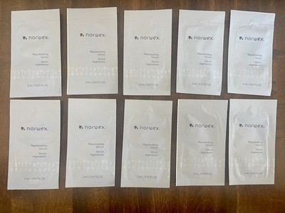Norwex Rejuvenating Serum 2ml Each -Travel Packets X 10