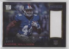 2014 Rookies & Stars Longevity Parallel Gold Team Logo /10 Andre Williams #4 8wm