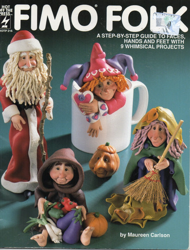 FIMO FOLK HOW-TO BOOKLET vintage 1992