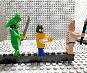 LEGO Spongebob Minifigure - Set 3817 - Flying Dutchman/Pirate Patrick/Spongebob