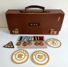 Vintage RAOB Case with Medals / Jewels. 