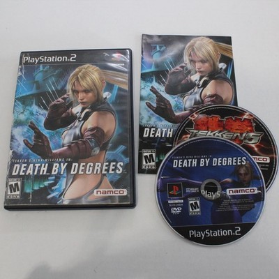 Death by Degrees (Sony PlayStation 2, 2005) w/ Bonus Demo Tekken 5
