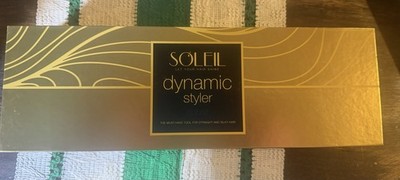 Retail 475 Soleil  Dynamic Styler Lavender Ceramic Flat Iron 450°F Dual Voltage
