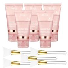 5X Collagen Night Wrapping Mask Overnight Peel-Off Mask Facial Moisturizing Mask