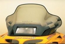 Powermadd Cobra Windshield - 15.5in. - Tint with Checks Snowmobile 13130 CMX-BK