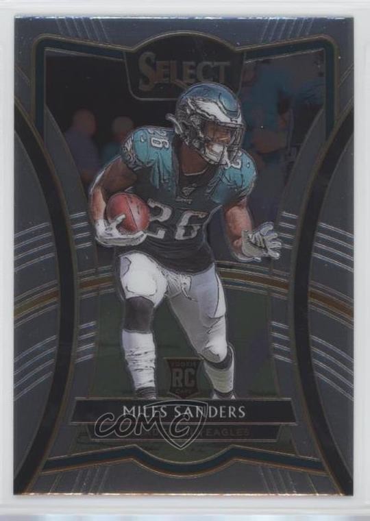 2019 Panini Select Premier Level Miles Sanders #102 zg6