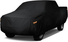 10-layer Truck Cover Waterproof All Weather Outdoor Pickup Truck Covers Black T4