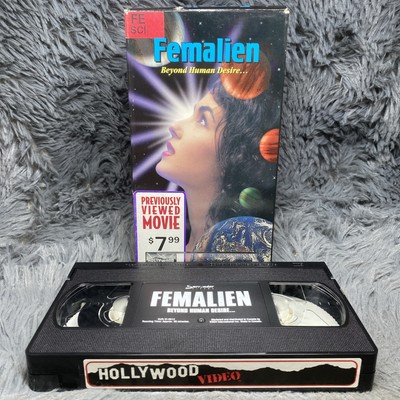 Femalien: Beyond Human Desire VHS Tape 1996 Surrender Cinema Amazing Fantasy