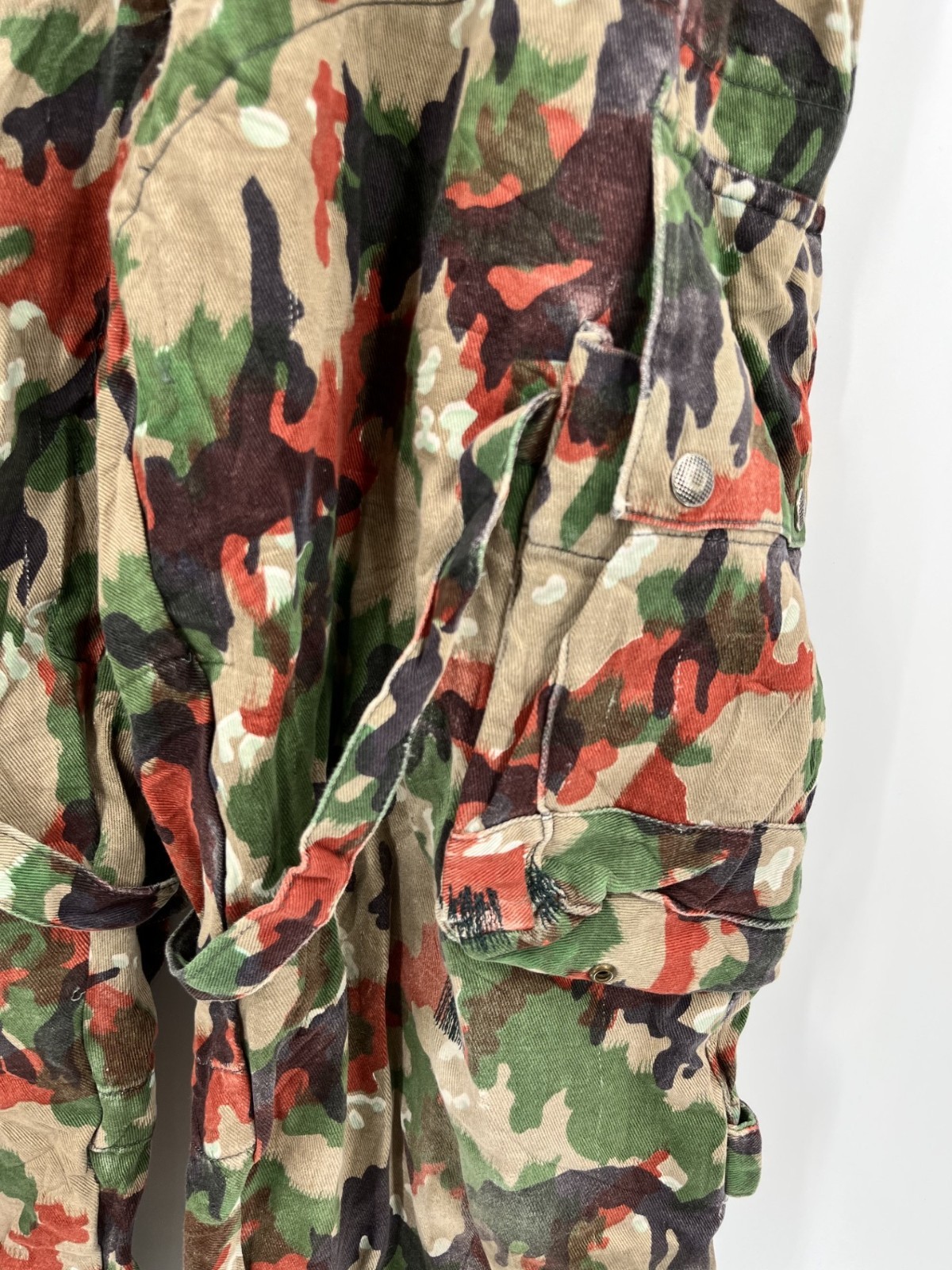 Swiss Alpenflage Kampfanzug 57/70 TAZ 83 Camo Combat Pants Size: XL #3 ...