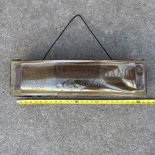 Vtg XL Giant Honer Marine Band Harmonica Oversize Shop Display Sign Comet Folk
