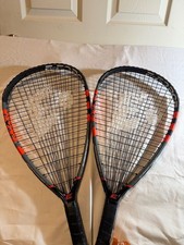 E-Force Exile Racquetball Racquet Pair Set 22 Longstring Technology