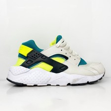 Nike Boys Air Huarache Run 654275-045 White Running Shoes Sneakers Size 5.5Y