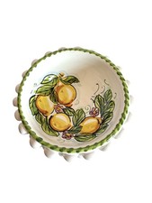 ??Ciotola Pigna in ceramica dipinta a mano – Limoni??