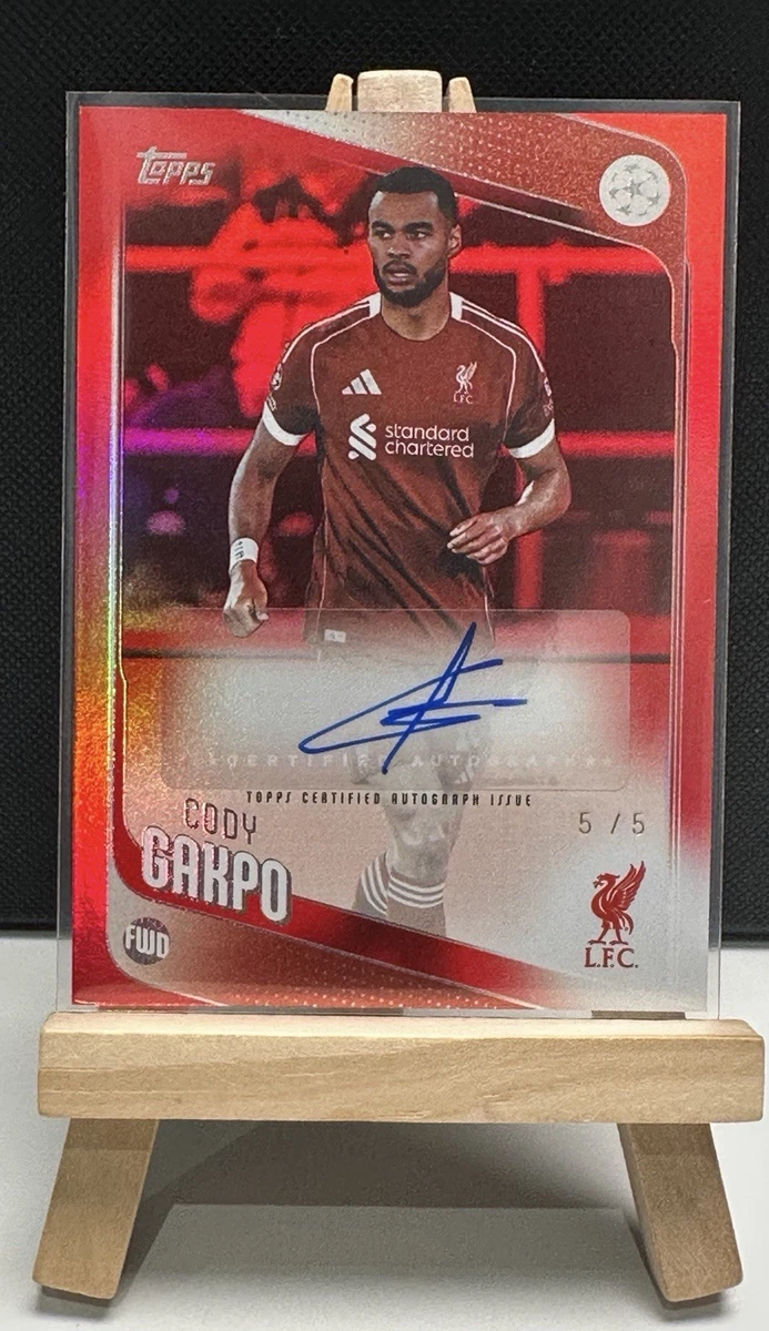 2025-26 Topps Uefa Club Competitions - Cody Gakpo #BA-CG for sale