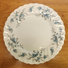 Myott England Fine Staffordshire Ware - Forget Me Not - Large Plate 6