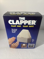 Vintage The Clapper Clap On Clap Off Sound Activated On/Off Switch for Lights (A