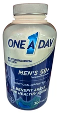 One A Day Men's 50+ Healthy Advantage Multivitamins 300 Tablets EXP 06/2027