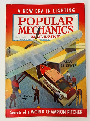 #ad #ad POPULAR MECHANICS MAGAZINE MAY 1939 A NEW ERA IN LIGHTING CHAMP PITCHER SECRETS $23.91
