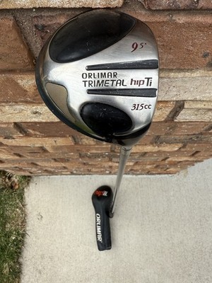 ORLIMAR TRIMETAL HIP TI Driver 315cc 9.5*RH Harrison Pro 2.5 Shaft~Head Cover