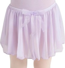 Capezio Girls Lavender Circular Pull-On Dance Ballet Skirt Size Med 7/8 NWT