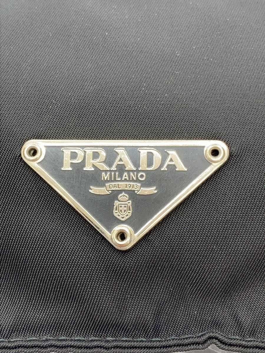 PRADA Shoulder Bag BLK Solid - image 5