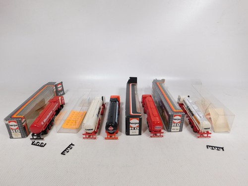 DP460-1# 5X Herpa H0 1:87 Truck Volvo 800200 Texaco Veba Laabs Kässbohrer - Picture 5 of 5