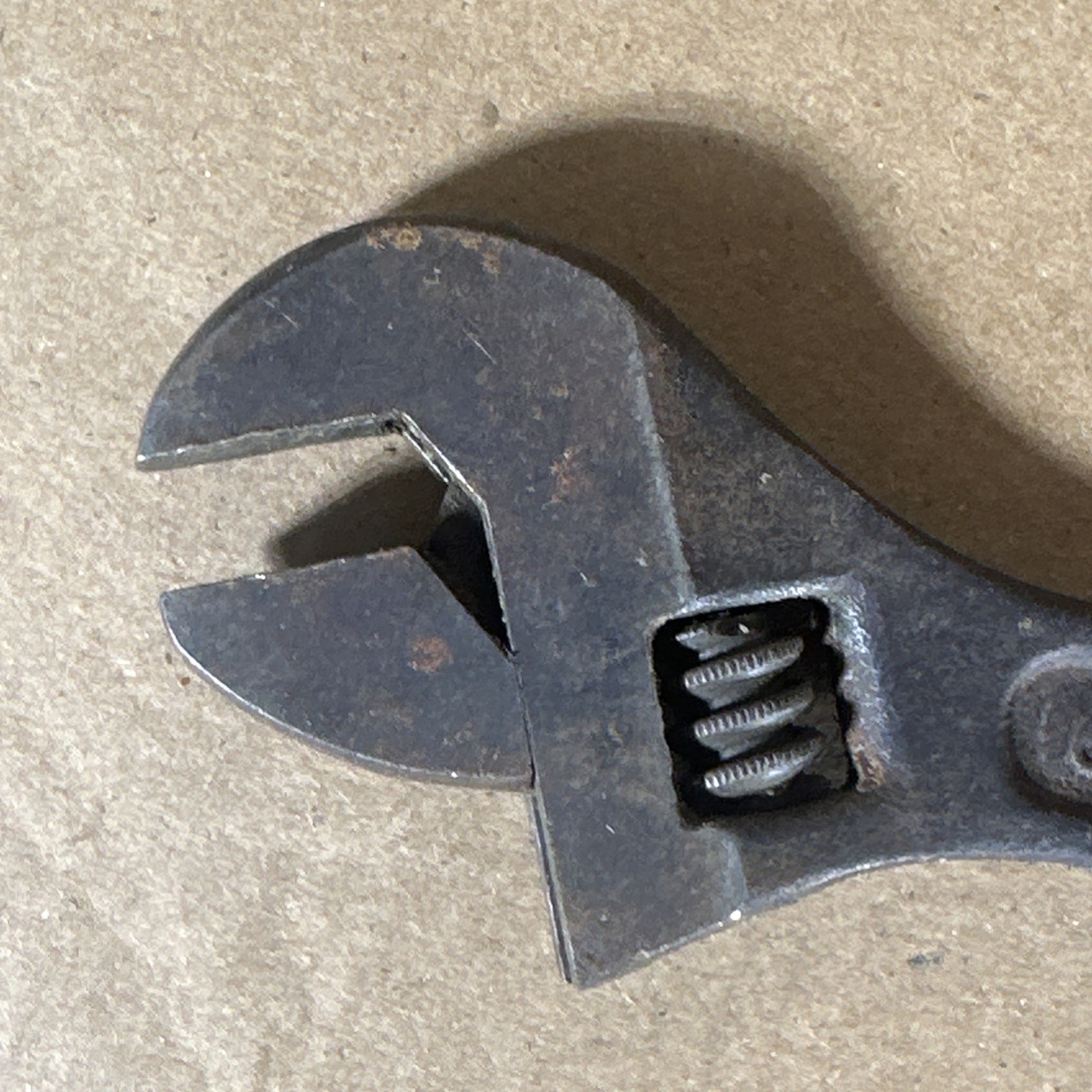 Vintage J.H. Williams & Co. 6” Adjustable Wrench Locking Made In USA