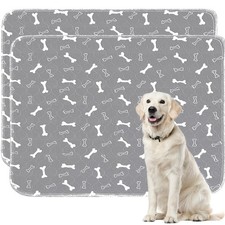 Washable Pee Pads for Dogs,2 Pack 48"x60" Reusable Puppy Training Pads, Ultra...