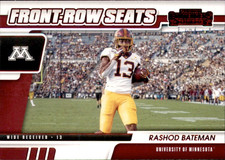 2021 Panini Contenders Draft Picks - Front Row Seats Rashod Bateman #16 (RC) Red