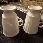 Villeroy & Boch COUNTRY HERITAGE 5.25” Ceramic Footed Mug White Handled Set Of 2 — photo 10