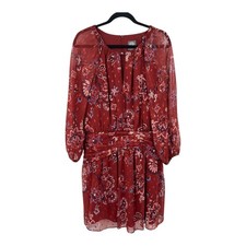 Vince Camuto dress Printed Fit Flare size 14
