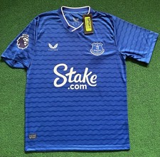 NEW Everton 25/26 Home Jersey “Grealish 18” w/ PL Patches (Large)