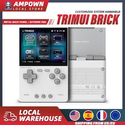 Trimui Brick Handheld Retro Game Console 3.2'' IPS Linux System Portable Player