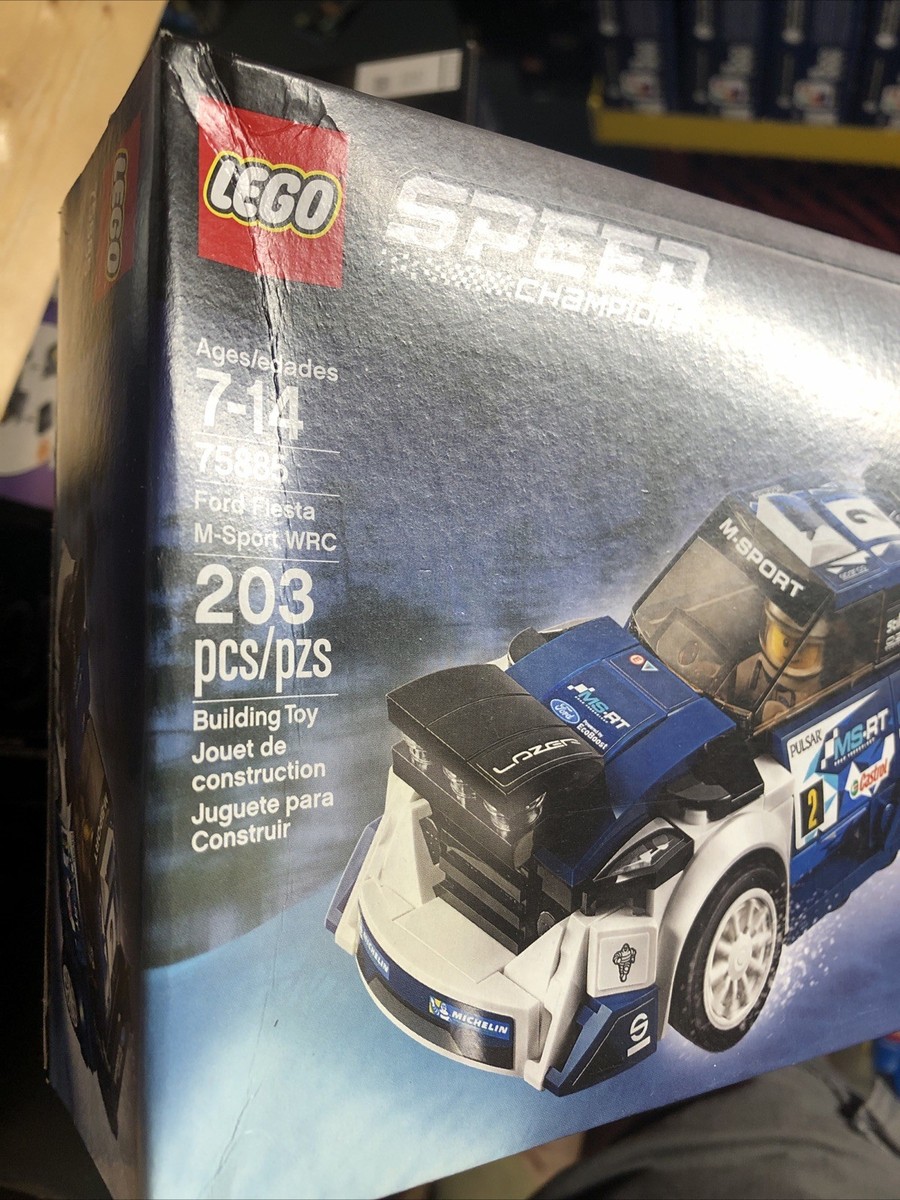 75885 FORD FIESTA M-SPORT WRC race car lego legos set NEW Speed