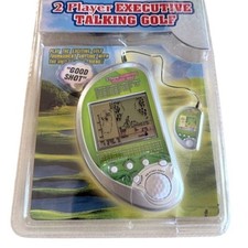 Micro Gear Talking Golf Game 2 Player Executive Handheld Electronic Golf Sealed
