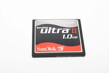 SanDisk Ultra II 1GB CF Compact Flash Card in Jewel Case
