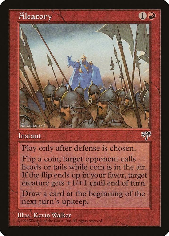 1996 Magic: The Gathering: Mirage - Aleatory (#155, Uncommon, Near Mint)