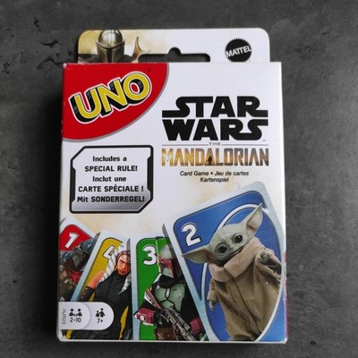 Star Wars UNO Kartenspiel Mattel 2-10 Spieler Familie Spiel 112 Karten Freizeit