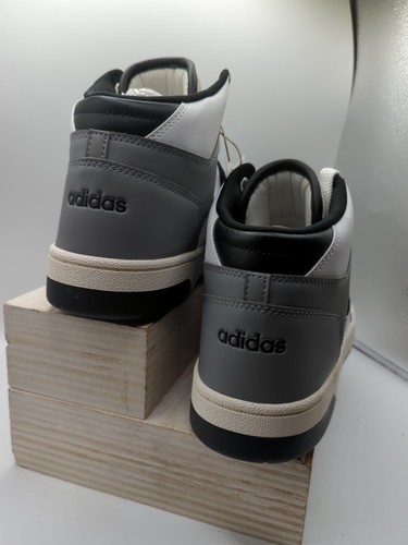 adidas Rapid Court Mid High-Top Trainers Mens UK 10 Brand New Te100 - Picture 9 of 12