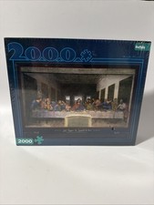 The Last Supper by Leonardo Da Vinci - 2000 Piece Puzzle Sealed Worn Box Edges