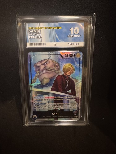 Sanji (Alternate Art) graded ACE 10 for sale on eBay