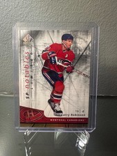 2006-07 UD SP Authentic Larry Robinson Notables Limited /100 #120 Montreal Habs